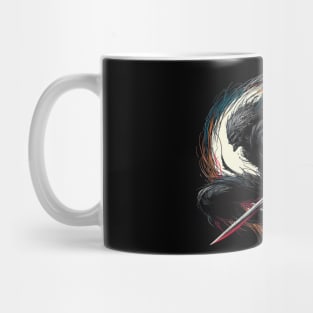 Lonely Black Ronin Mug